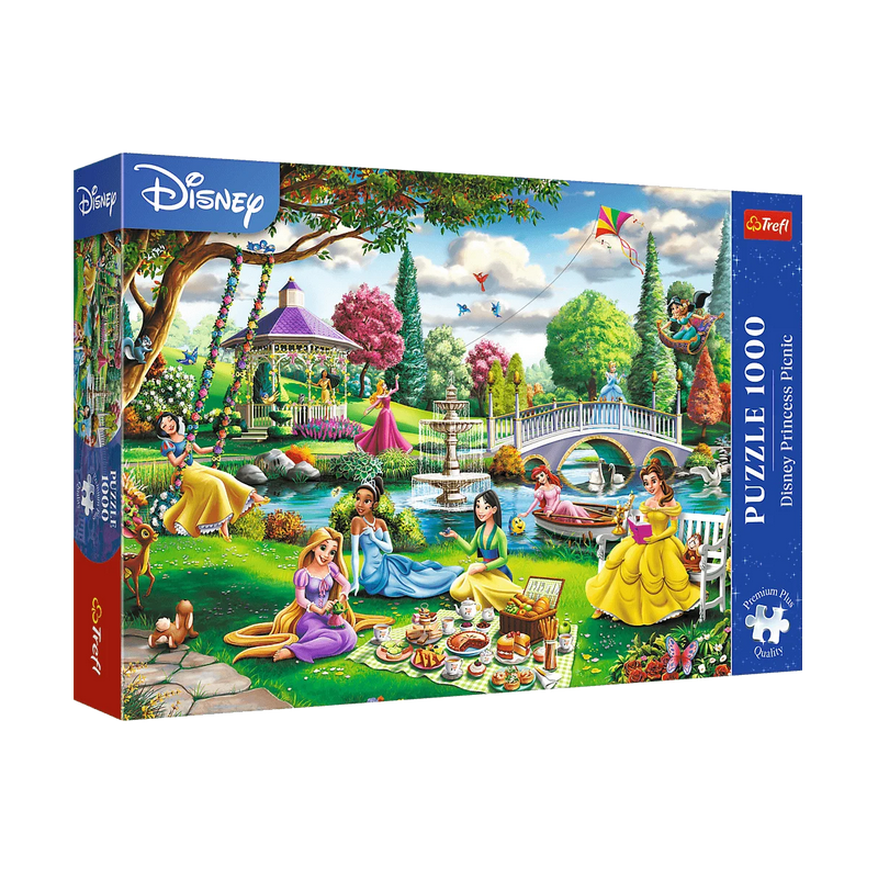 Puzzle Trefl - Disney : Pique-nique avec les princesses – 1000 pièces
