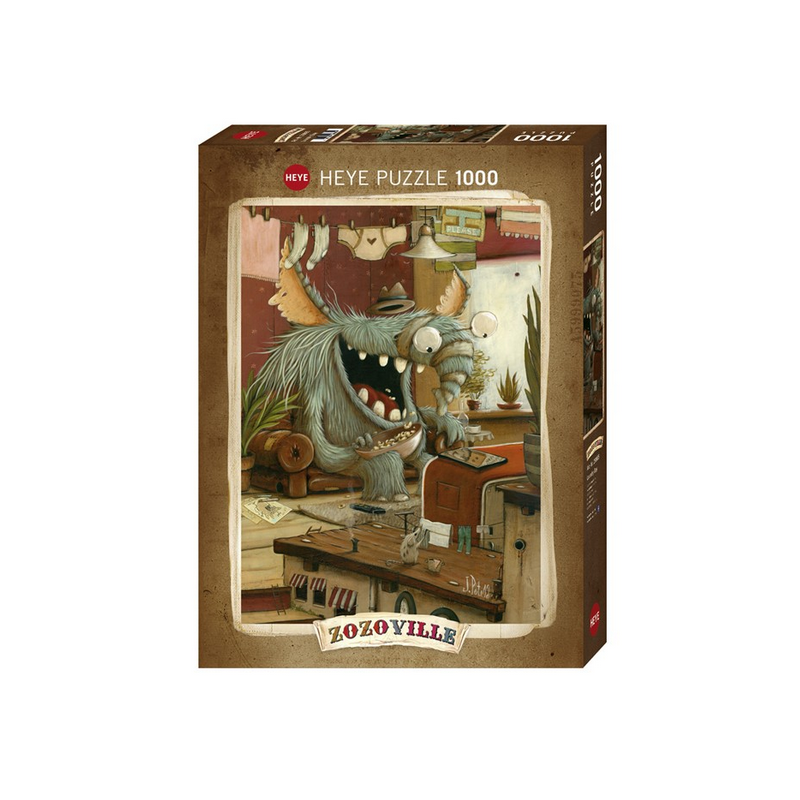 Puzzle Heye - Zozoville : Laundry Day - 1000 Pièces Puzzle Heye - Zozoville : Laundry Day - 1000 Pièces