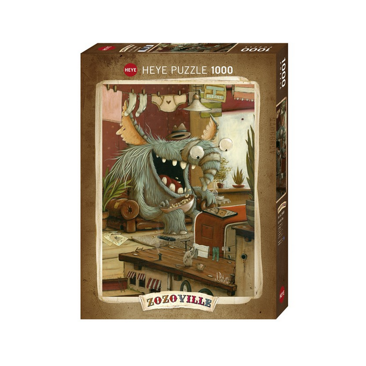 Puzzle Heye - Zozoville : Laundry Day - 1000 Pièces