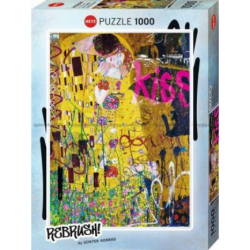 Puzzle Heye -  Rebrush, Gunter Konrad : The Kiss of Lovers – 1000 Pièces