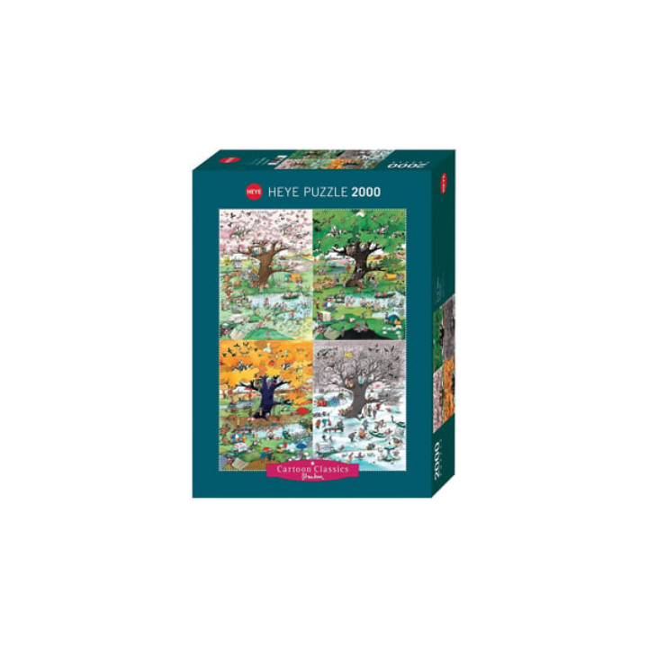 Puzzle Heye - Cartoon Classics, Blachon : 4 Seasons – 2000 Pièces