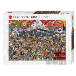 Puzzle Heye - Mishmash, Alex Bennett : British Music History – 2000 Pièces