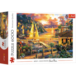 Puzzle Trefl - Chuck Pinsou : Attraper des Rêves – 6000 Pièces