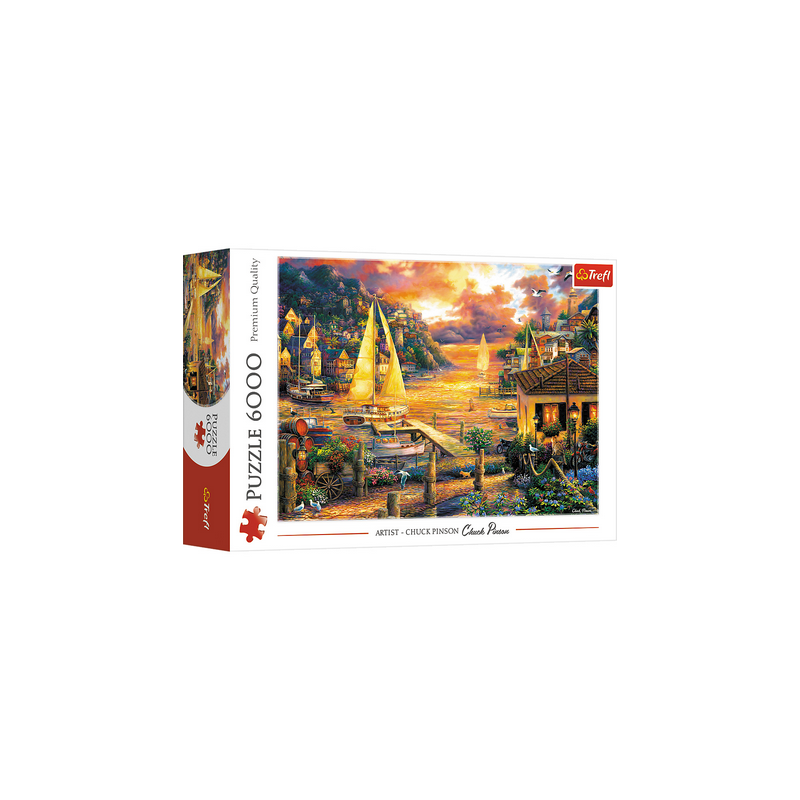 Puzzle Trefl - Chuck Pinsou : Attraper des Rêves – 6000 Pièces
