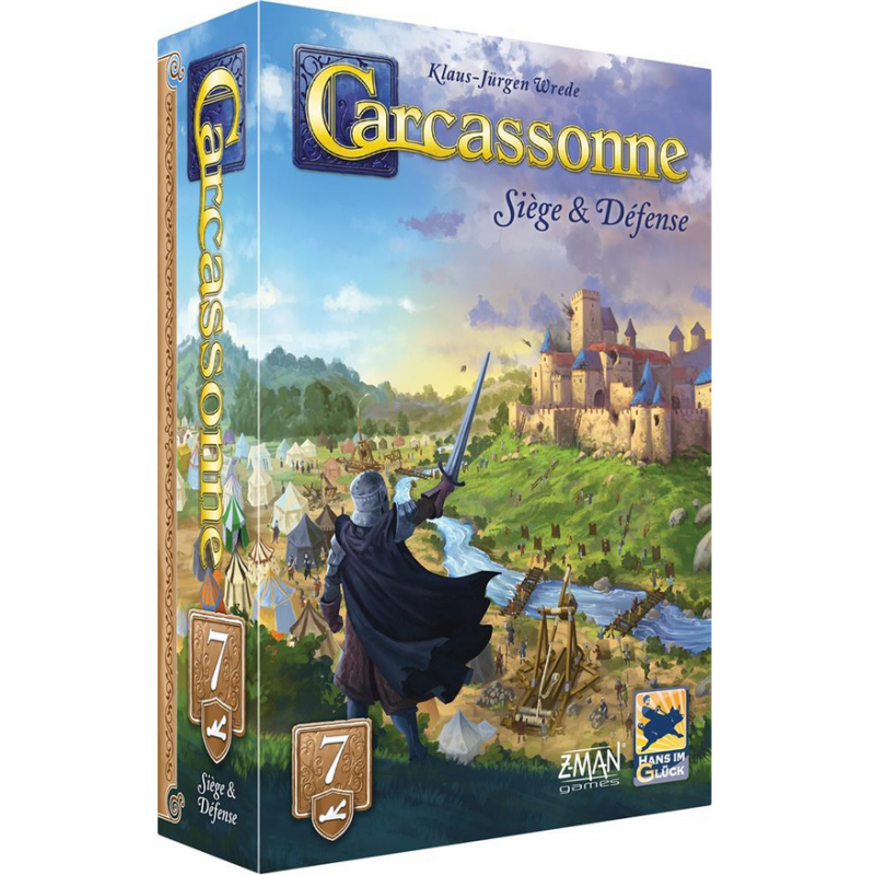 Jeux de société - Carcassonne : Siège & Défense - Extension 7