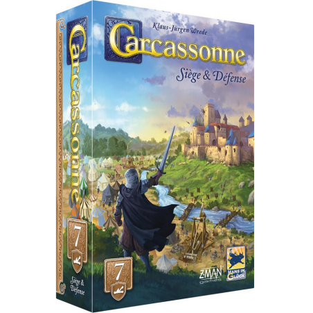 Jeux de société - Carcassonne : Siège & Défense - Extension 7