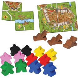 Jeux de société - Carcassonne : Siège & Défense - Extension 7