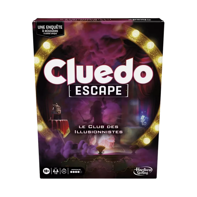 Jeux de société - Cluedo Escape :  Le Club Des Illusionnistes