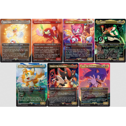 MTG - Magic the Gathering - Secret Lair : Sonic : Friends & Foes