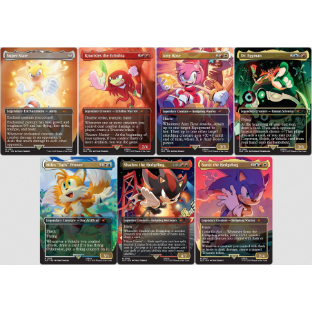 MTG - Magic the Gathering - Secret Lair : Sonic : Friends & Foes
