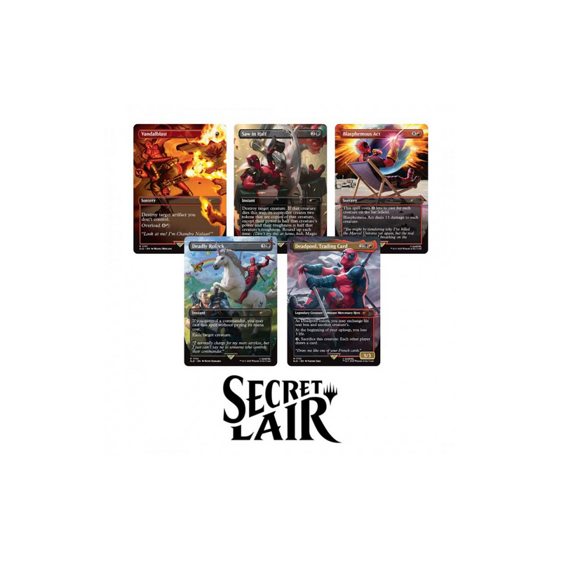 MTG - Magic the Gathering - Secret Lair : Marvel, Deadpool