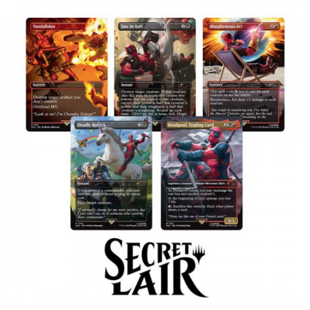 MTG - Magic the Gathering - Secret Lair : Marvel, Deadpool