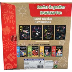 Cartes à gratter - Saint Nicolas