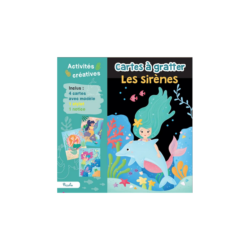Cartes à gratter : Les Sirènes Cartes à gratter : Les Sirènes