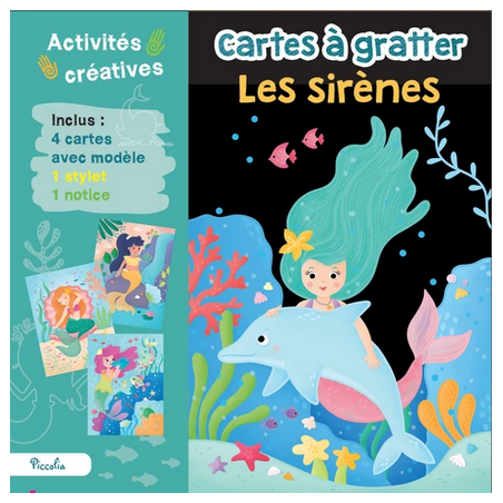 Cartes à gratter : Les Sirènes