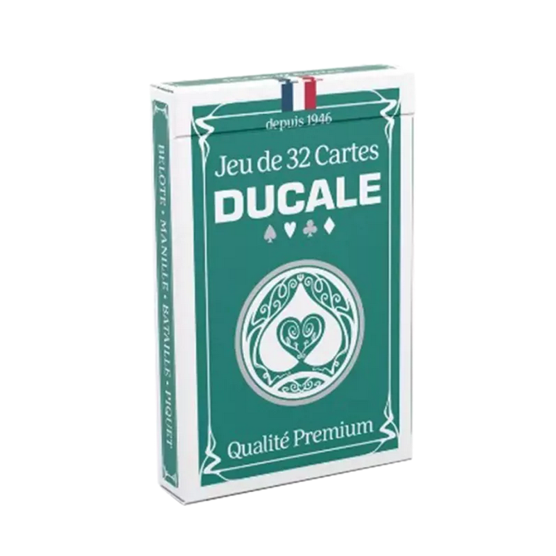 Ducale - 32 Cartes - Vert Ducale - 32 Cartes - Vert
