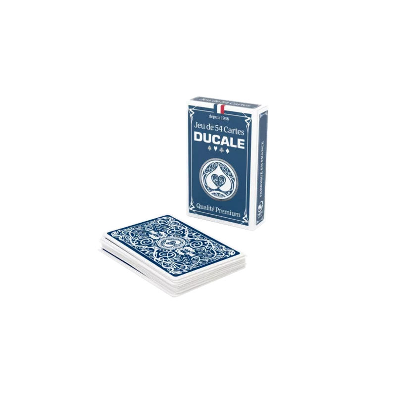Ducale - 54 Cartes - Bleu Ducale - 54 Cartes - Bleu