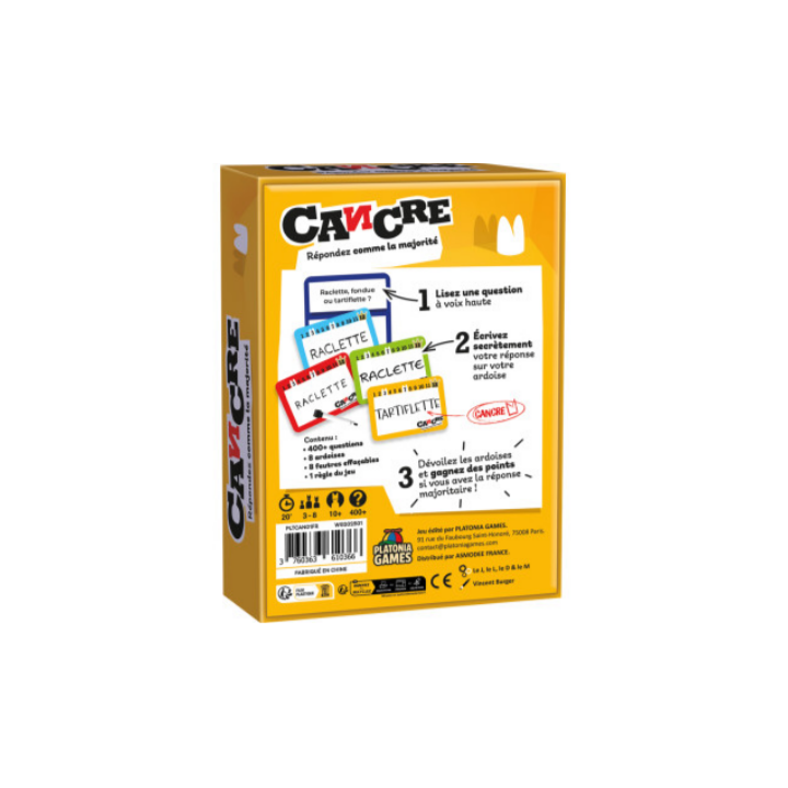 Jeux de société - Cancre