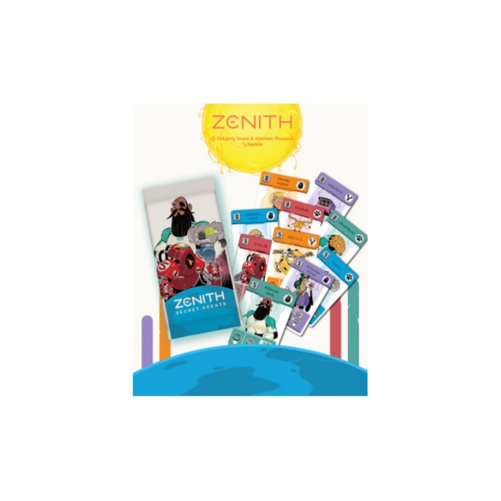 Jeux de société - Zenith - Extension : Secret Agents