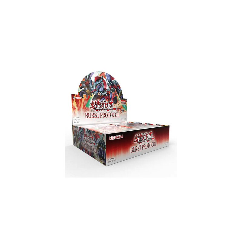 PROCHAINEMENT : YGO - Booster Yu-Gi-Oh! Burst Protocol - Boite Complète PROCHAINEMENT : YGO - Booster Yu-Gi-Oh! Burst Protocol - Boite Complète