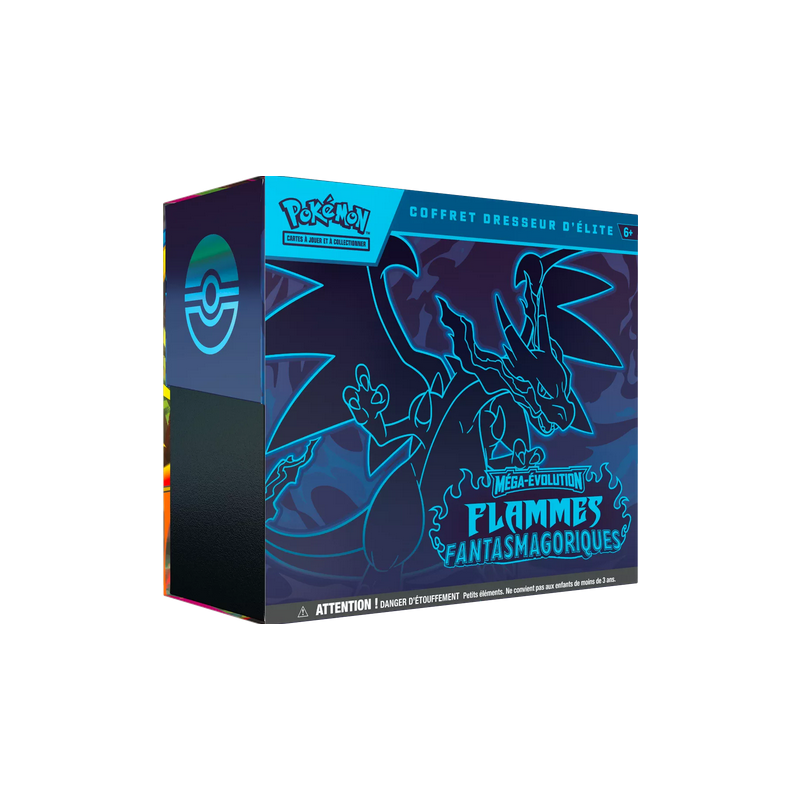 PROCHAINEMENT : Pokémon - Coffret Dresseur d'Élite Méga-Évolution : Flammes Fantasmagoriques PROCHAINEMENT : Pokémon - Coffret Dresseur d'Élite Méga-Évolution : Flammes Fantasmagoriques