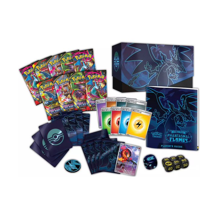 Pokémon - Coffret Dresseur d'Élite Méga-Évolution : Flammes Fantasmagoriques