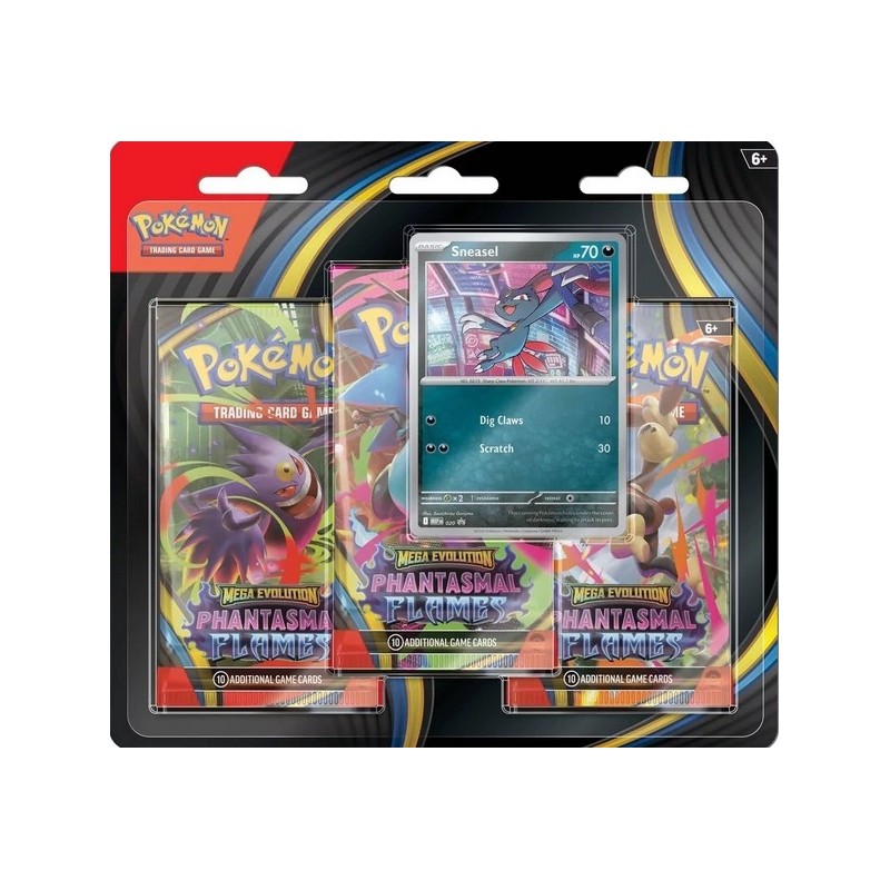 PROCHAINEMENT : Pokémon - Tripack Méga-Évolution : Flammes Fantasmagoriques - Farfuret PROCHAINEMENT : Pokémon - Tripack Méga-Évolution : Flammes Fantasmagoriques - Farfuret