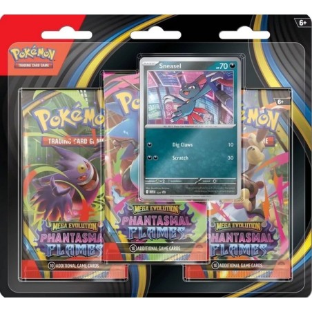 PROCHAINEMENT : Pokémon - Tripack Méga-Évolution : Flammes Fantasmagoriques - Farfuret