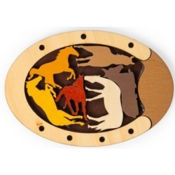 Casse Tête - Animal Arrangements - Wild Horses