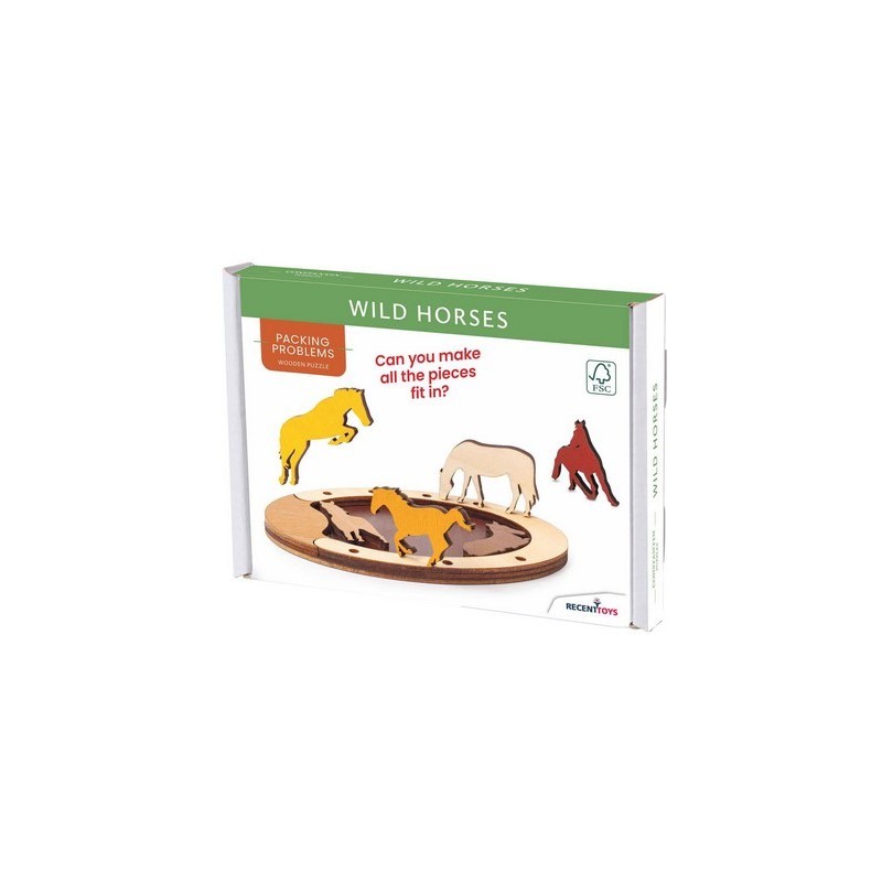 Casse Tête - Animal Arrangements - Wild Horses