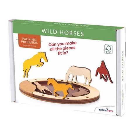 Casse Tête - Animal Arrangements - Wild Horses