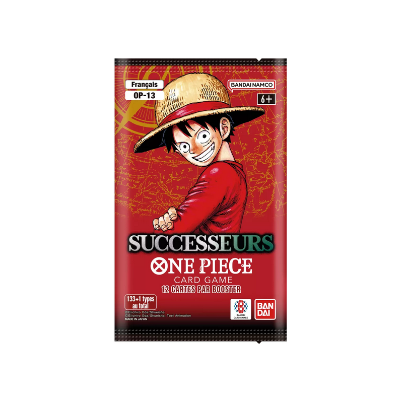 PROCHAINEMENT : One Piece TCG - Booster : Successeurs OP13 - Booster PROCHAINEMENT : One Piece TCG - Booster : Successeurs OP13 - Booster