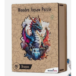 Puzzle - Wooden Jigsaw : Dragon