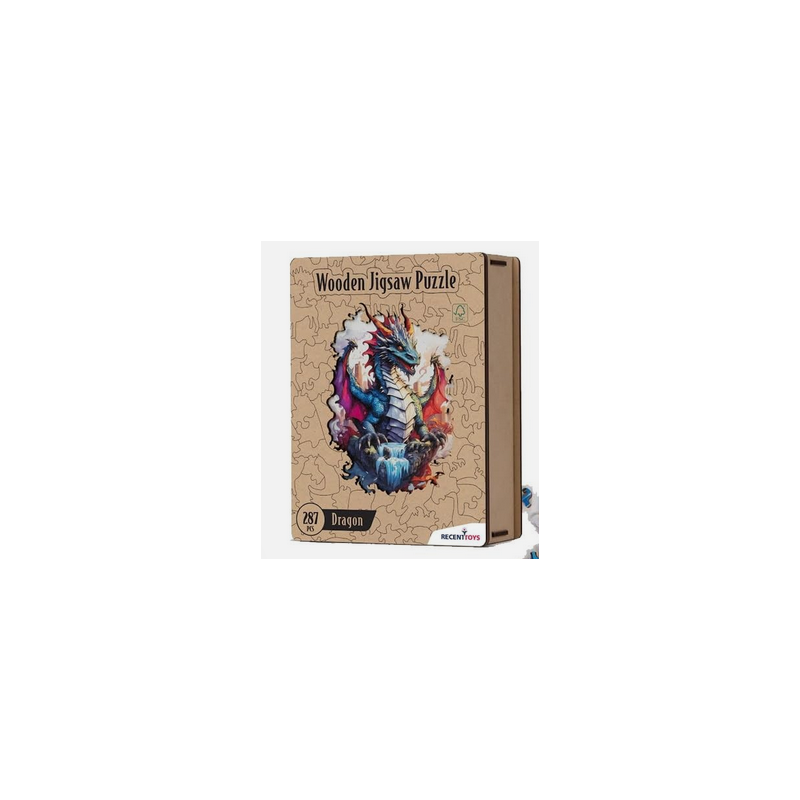 Puzzle - Wooden Jigsaw : Dragon Puzzle - Wooden Jigsaw : Dragon