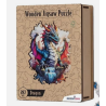 Puzzle - Wooden Jigsaw : Dragon