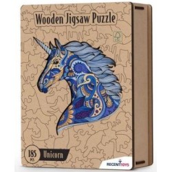 Puzzle - Wooden Jigsaw : Unicorn