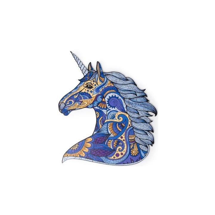 Puzzle - Wooden Jigsaw : Unicorn