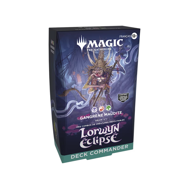 MTG - Magic Deck Commander Lorwyn éclipsé - Gangrène maudite