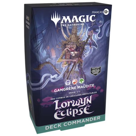 MTG - Magic Deck Commander Lorwyn éclipsé - Gangrène maudite