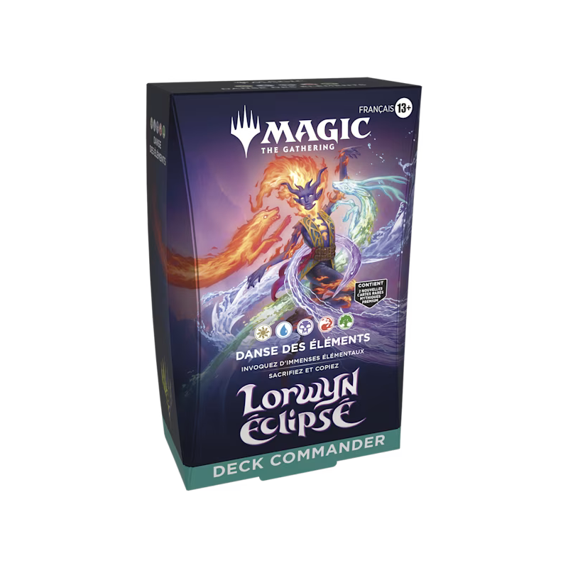 PROCHAINEMENT : MTG - Magic Deck Commander Lorwyn éclipsé - Danse des éléments PROCHAINEMENT : MTG - Magic Deck Commander Lorwyn éclipsé - Danse des éléments