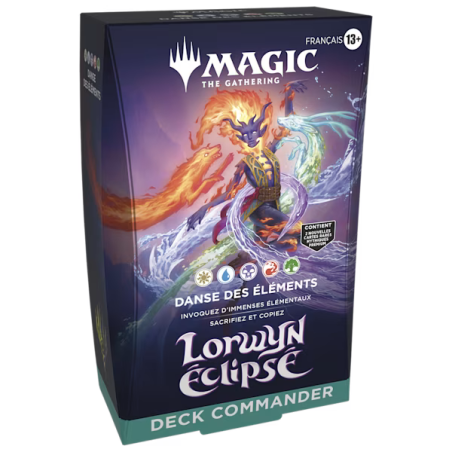 PROCHAINEMENT : MTG - Magic Deck Commander Lorwyn éclipsé - Danse des éléments