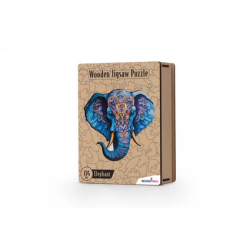 Puzzle - Wooden Jigsaw : Elephant
