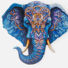 Puzzle - Wooden Jigsaw : Elephant