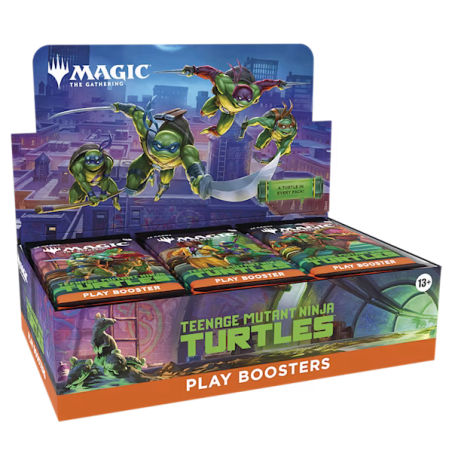 PROCHAINEMENT : MTG - Boite de Booster de Jeu Magic : Teenage Mutant Ninja Turtles - Boîte Complète