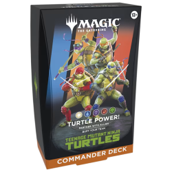 PROCHAINEMENT : MTG - Magic Deck Commander Teenage Mutant Ninja Turtles : Turtle Power!