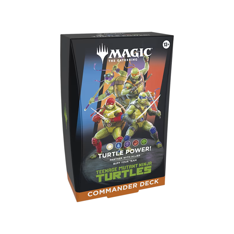 PROCHAINEMENT : MTG - Magic Deck Commander Teenage Mutant Ninja Turtles : Turtle Power! PROCHAINEMENT : MTG - Magic Deck Commander Teenage Mutant Ninja Turtles : Turtle Power!
