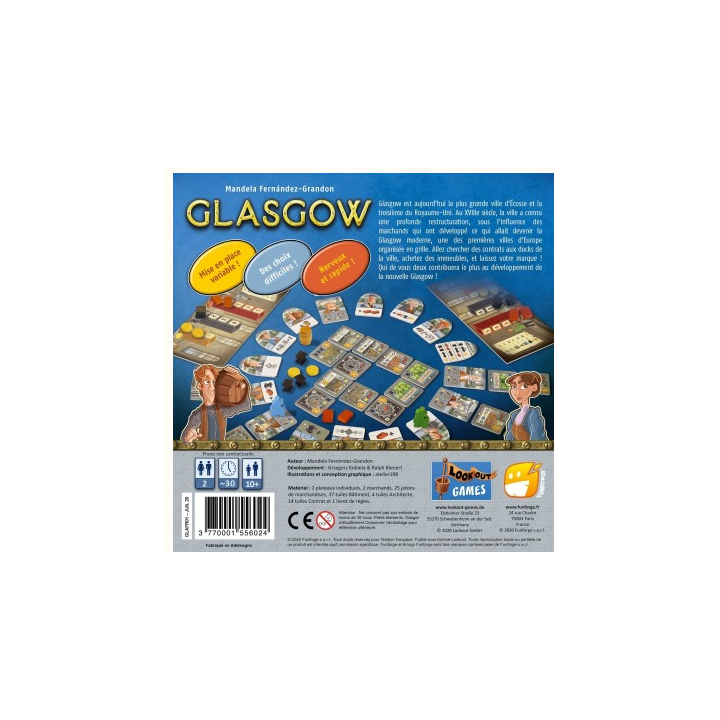 Jeux de société - Glasgow