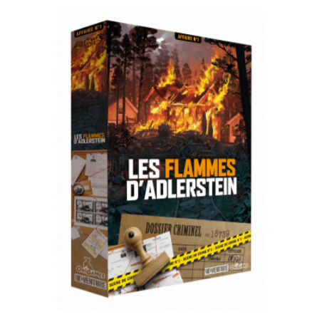 Jeux de société - Dossiers criminels - Les flammes d'adlerstein