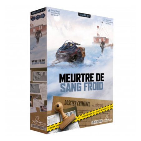 Jeux de société - Dossiers criminels - Meurtre de sang froid