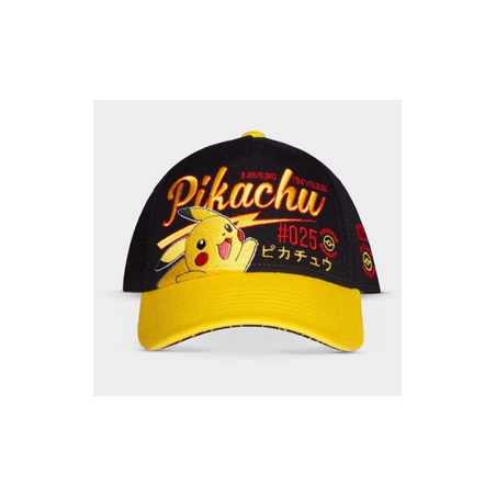 Casquette Pokémon : Pikachu Hello